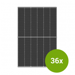 Solarmodul-Set 16,74 kWp - Trina Vertex S+ TSM-NEG9R.28 - 465 (BFR) Glas-Glas 