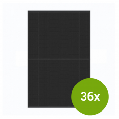 Solarmodul-Set 16,38 kWp - Trina Vertex S+ TSM-NEG9R.25 - 455 Glas-Glas (FB) 