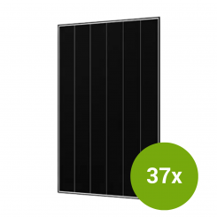 Solarmodul-Set 18,13 kWp - AIKO Neostar 3P+54 A490-MCE54Dw (BFR) Glas-Glas-Bifacial 