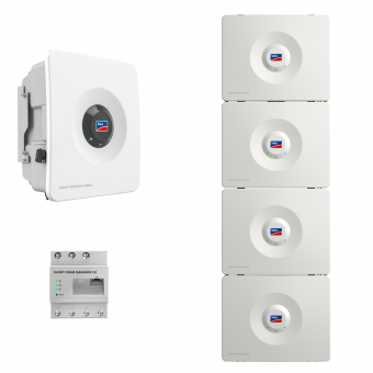 SMA Sunny Tripower Hybrid X 12 + SMA Home Storage 13.1 + SMA Home Manager 2.0 