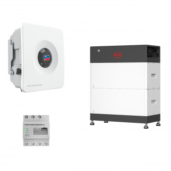 SMA Sunny Tripower Hybrid X 12 + BYD Battery-Box HVS+ 5.1 + SMA Sunny Home Manager 2.0 