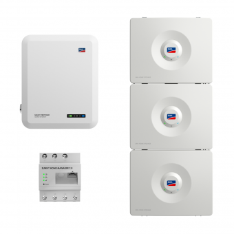 SMA Sunny Tripower 8.0 Smart Energy + SMA Home Storage 9.8 + SMA Home Manager 2.0 